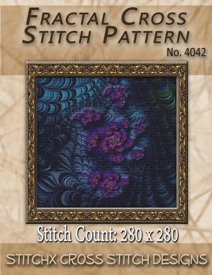 Book cover for Fractal Cross Stitch Pattern No. 4042