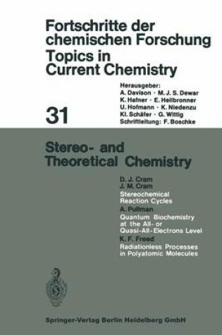 Cover of Stereo- And Theoretical Chemistry