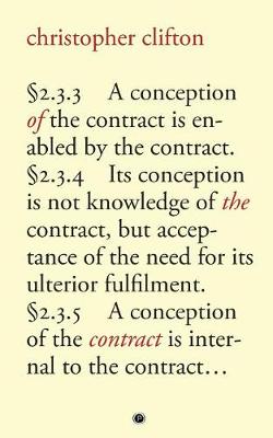 Book cover for Of the Contract