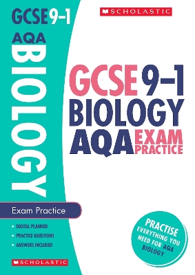 Cover of Biology Exam Practice Book for AQA