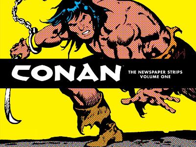 Book cover for Conan: The Newspaper Strips Volume 1