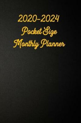 Cover of 2020-2024 Pocket Size Monthly Planner