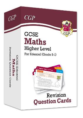 Book cover for GCSE Maths Edexcel Revision Question Cards - Higher