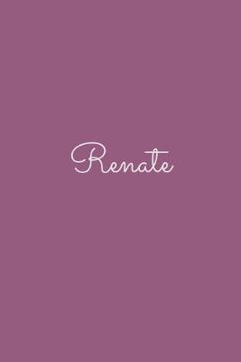 Book cover for Renate