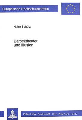 Book cover for Barocktheater Und Illusion