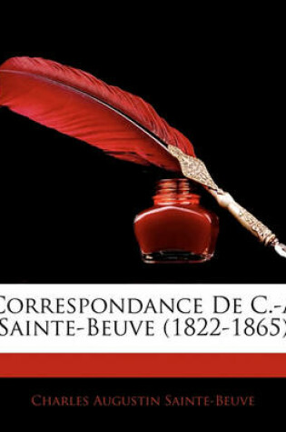 Cover of Correspondance de C.-A Sainte-Beuve (1822-1865)