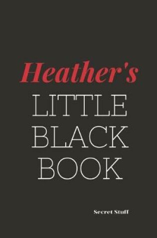 Cover of Heather's Little Black Book.