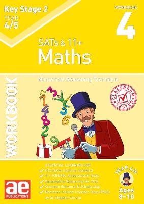 Book cover for KS2 Maths Year 4/5 Workbook 4