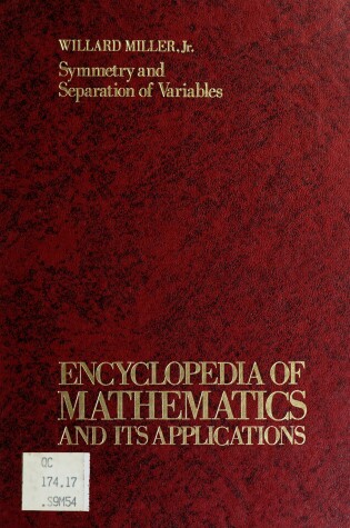 Cover of Symmetry and Separation of Variables