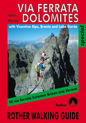 Book cover for Via Ferrata Dolomites