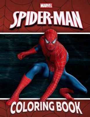 Book cover for Spider Man Coloring Book