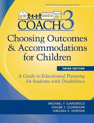 Book cover for Choosing Outcomes and Accommodations for Children (COACH)