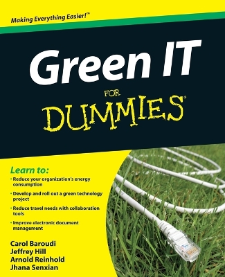 Book cover for Green IT For Dummies