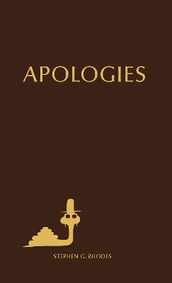 Book cover for Stephen G. Rhodes: Apologies