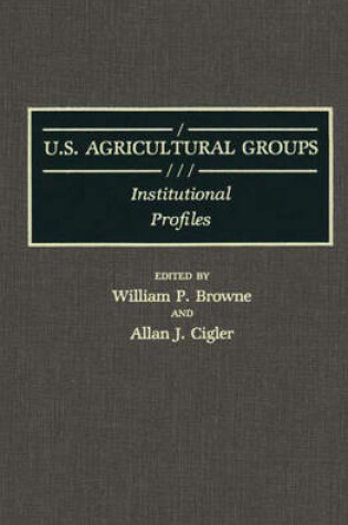 Cover of U.S. Agricultural Groups
