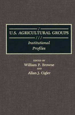 Book cover for U.S. Agricultural Groups