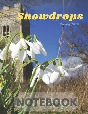 Book cover for Snowdrops Notebook