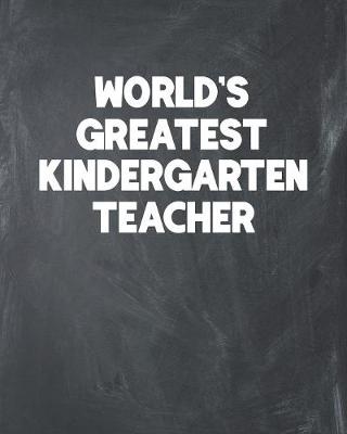 Book cover for World's Greatest Kindergarten Teacher