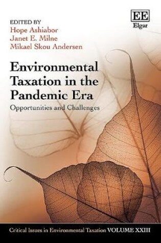 Cover of Environmental Taxation in the Pandemic Era