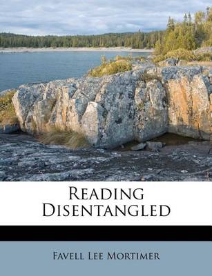 Book cover for Reading Disentangled