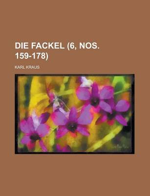 Book cover for Die Fackel (6, Nos. 159-178)