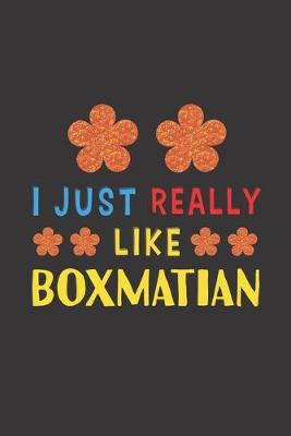 Book cover for I Just Really Like Boxmatian