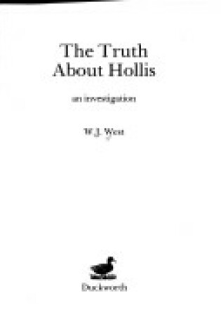 Cover of Truth About Hollis