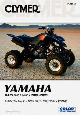 Book cover for Yamaha YFM660R Raptor 660R ATV (2001-2005) Service Repair Manual