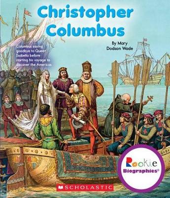 Book cover for Christopher Columbus (Rookie Biographies)