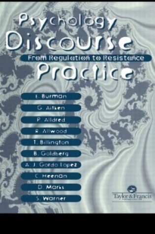 Cover of Psychology, Discourse And Social Practice