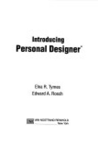 Cover of Introducing Personal Designer