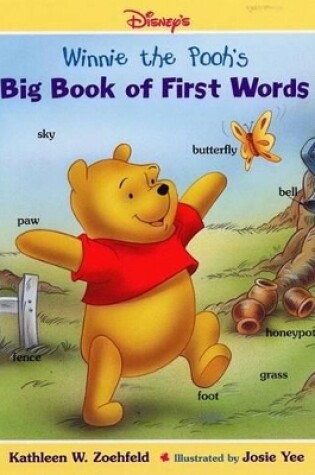 Cover of Wtp Big Book of First Words (Rvd Imprint) Disney's: Winnie the Pooh's - Big Book of First Words