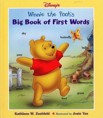 Book cover for Wtp Big Book of First Words (Rvd Imprint) Disney's: Winnie the Pooh's - Big Book of First Words