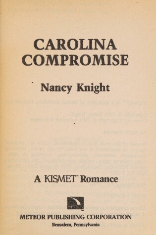 Cover of Carolina Compromise