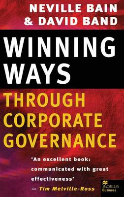 Book cover for Winning Ways through Corporate Governance