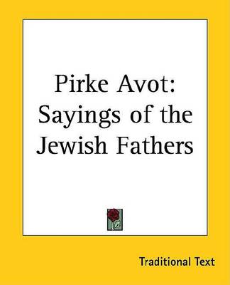 Book cover for Pirke Avot