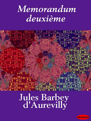 Book cover for Memorandum Deuxieme