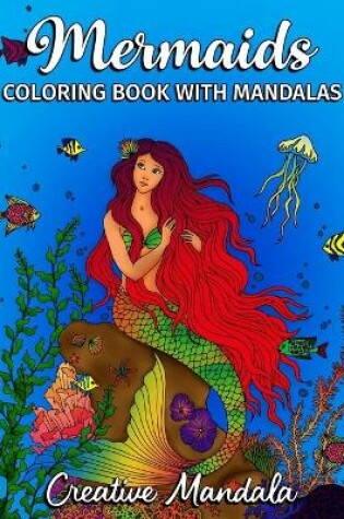 Cover of Mermaids - Coloring Book with Mandalas