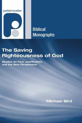 Book cover for The Saving Righteousness of God