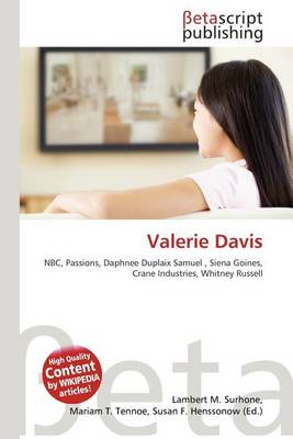 Cover of Valerie Davis