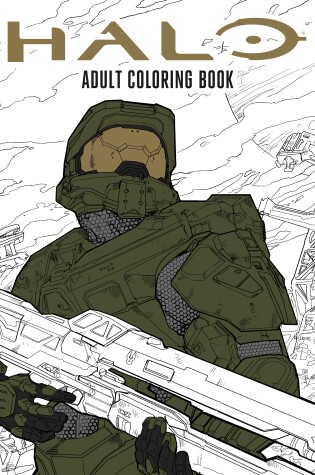 Cover of Halo Coloring Book