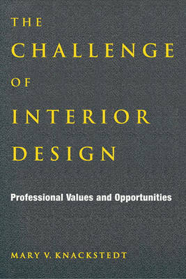 Book cover for The Challenge of Interior Design