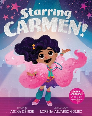 Book cover for Starring Carmen!