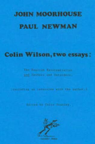 Cover of Colin Wilson, Two Essays