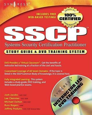 Book cover for Sscp Systems Security Certified Practitioner Study Guide and DVD Training System