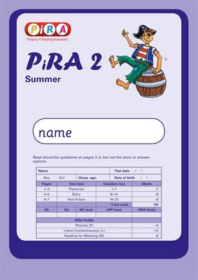 Book cover for Progress in Reading Assessment Test 2, Summer Pk10