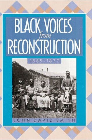 Cover of Black Voices/Reconstruction