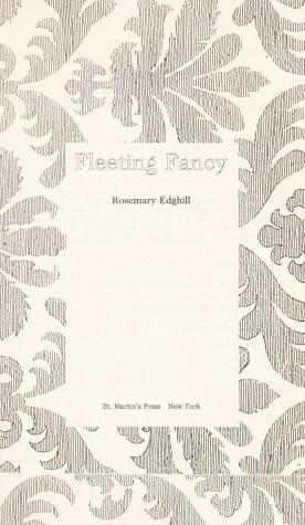 Book cover for Fleeting Fancy