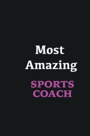 Cover of Most Amazing Sports Coach