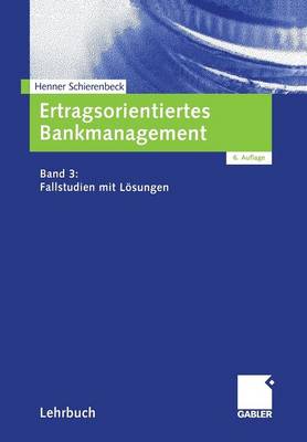 Book cover for Ertragsorientiertes Bankmanagement